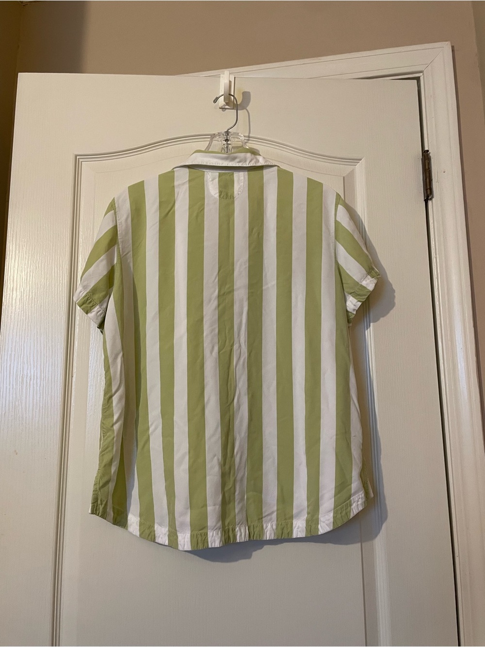 PIYAMA Abigail Short Sleeve Shorts Pajama Set in Margarita Green Print Size M - Picture 3 of 11